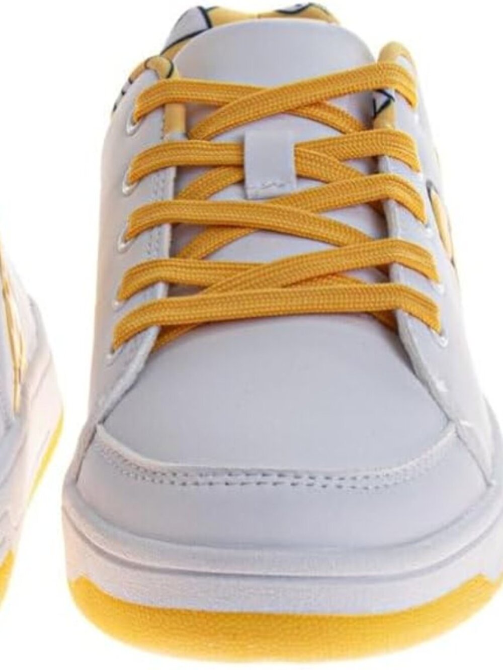 🎃Women's White/Yellow Winnie Minnie Jack Skellington Stitch Fashion Sneakers